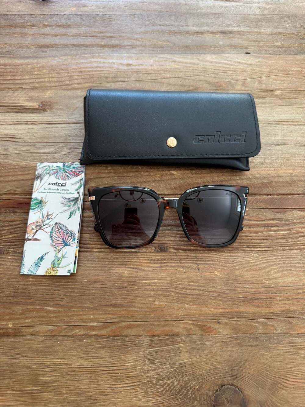 Colcci Dani C0169 Tortoiseshell Square Sunglasses